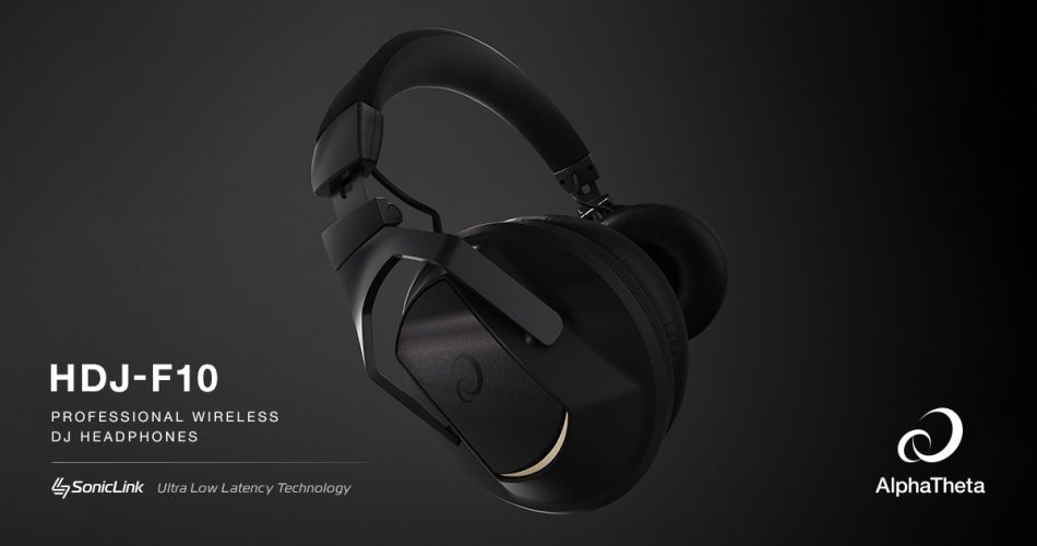 AlphaTheta introduces HDJ-F10 professional wireless DJ headphones