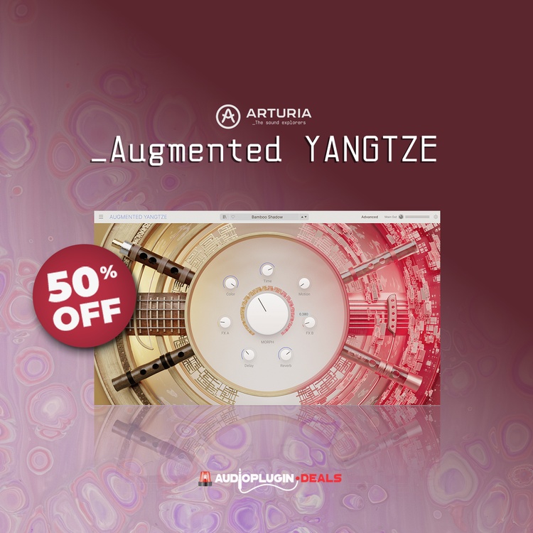 Save 50% on Augmented YANGTZE virtual instrument by Arturia