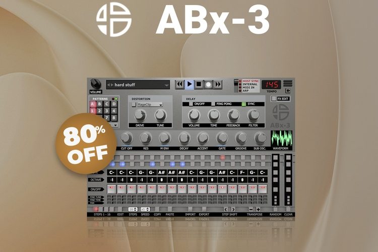 Abx3 bassline synthesizer by Audio Blast on sale for  USD