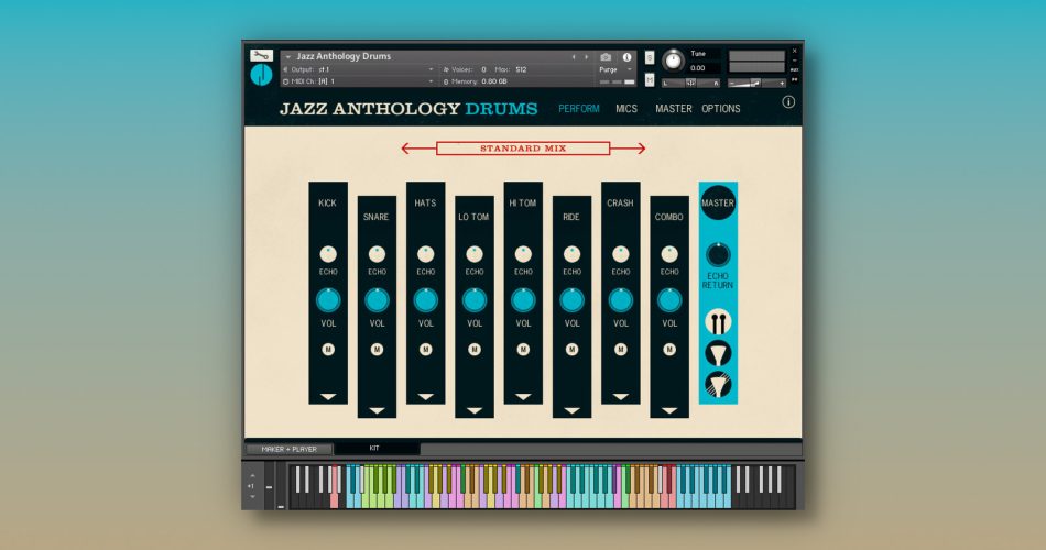 Authentic Soundware releases Jazz Anthology: Drums for Kontakt