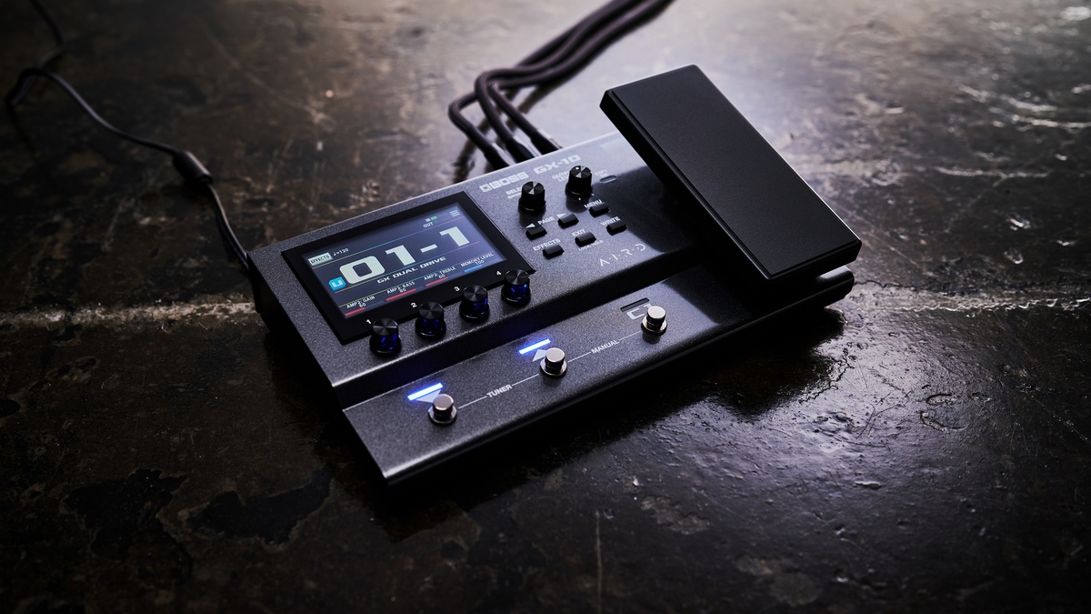 BOSS launches GX-10 Guitar Effects Processor