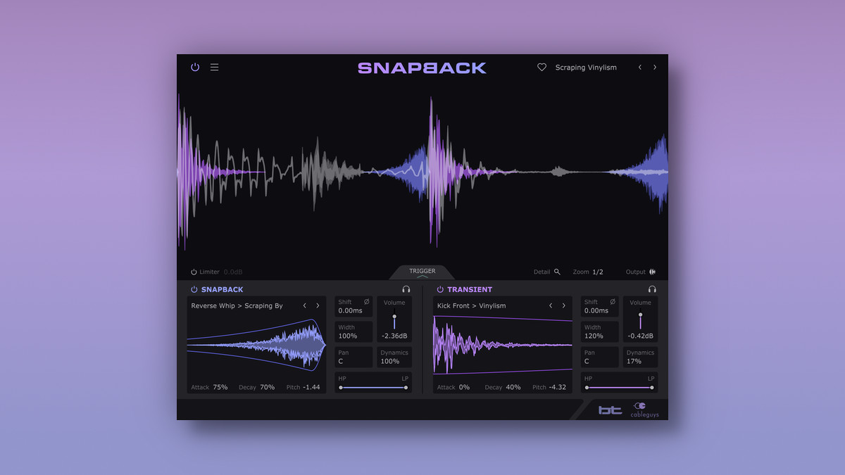 Cableguys releases Snapback instant drum layering effect