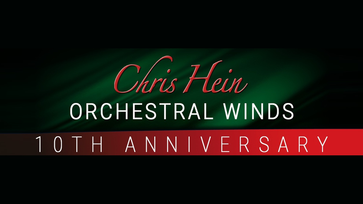 Chris Hein Winds 10th Anniversary: New products and discounts