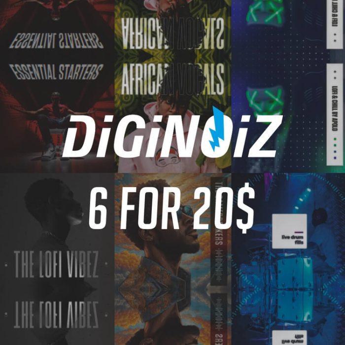 Diginoiz Trap Hip Hop 6 for 20