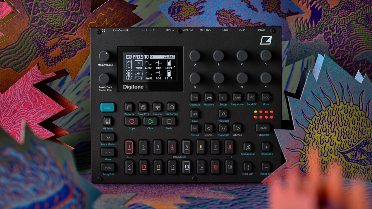 Elektron launches Digitone II digital synthesizer