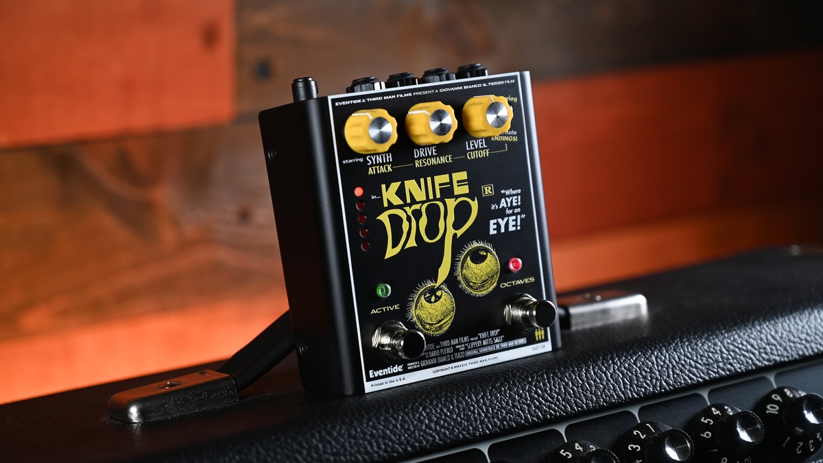 Eventide and Third Man launch Knife Drop octave fuzz & analog synth pedal