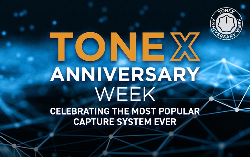 IK Multimedia celebrates TONEX anniversary with major updates