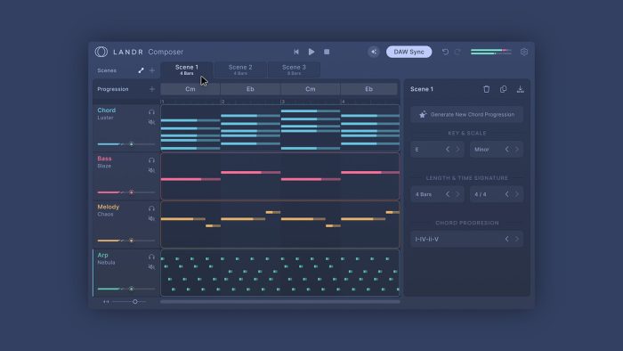 LANDR Composer