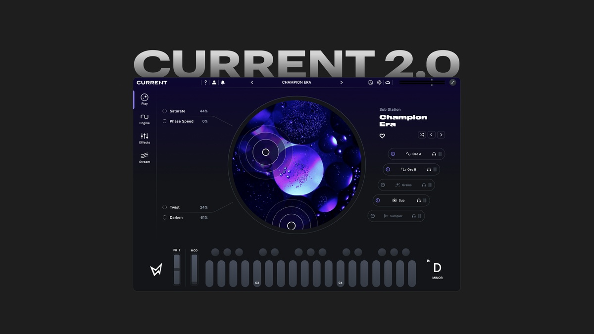 Minimal Audio releases Current 2.0 synthesizer and sound platform