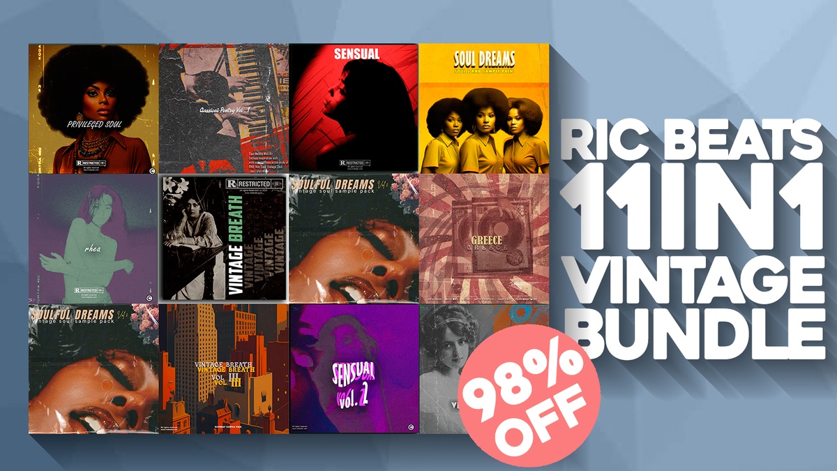 Vintage Soul & RNB Bundle by Ric Beats on sale for $9.95 USD