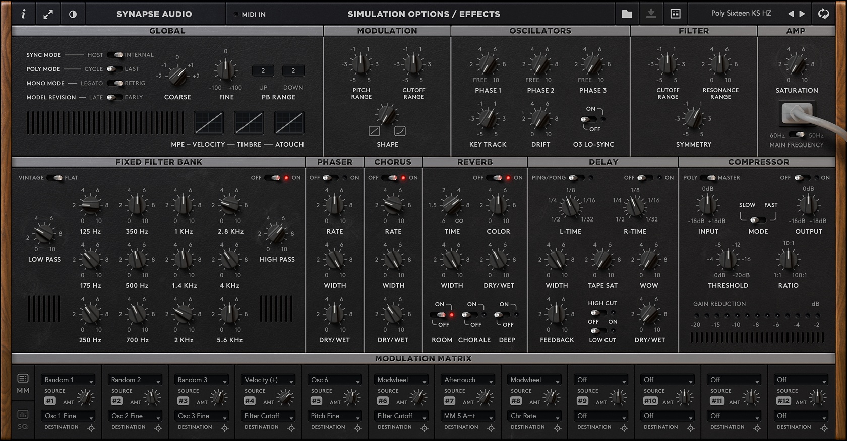 Synapse Audio updates The Legend HZ synthesizer to v2.01