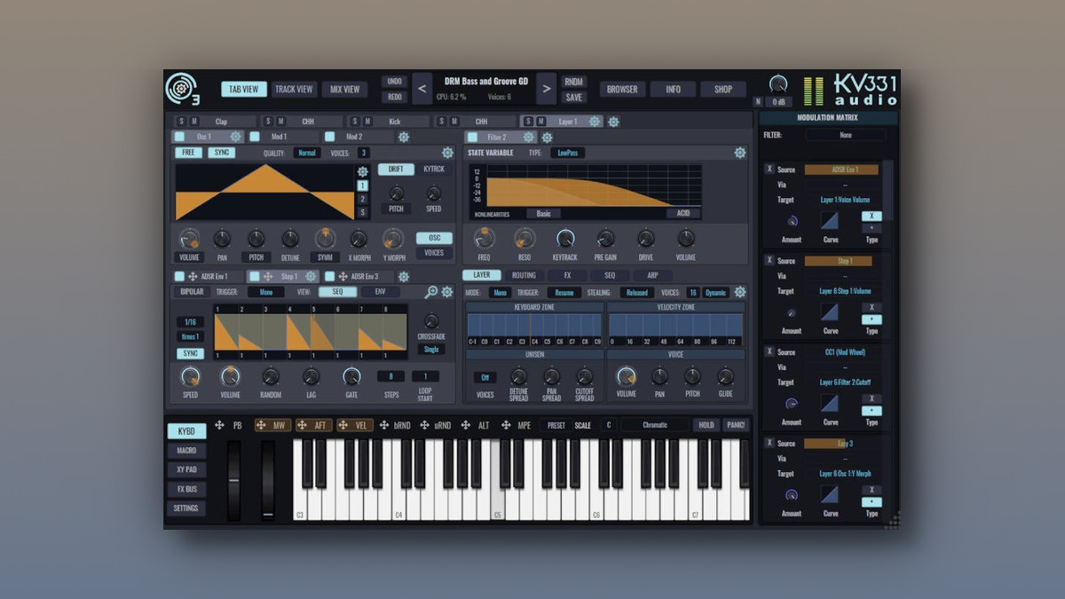 KV331 Audio updates SynthMaster 3 synthesizer plugin to v3.0.4