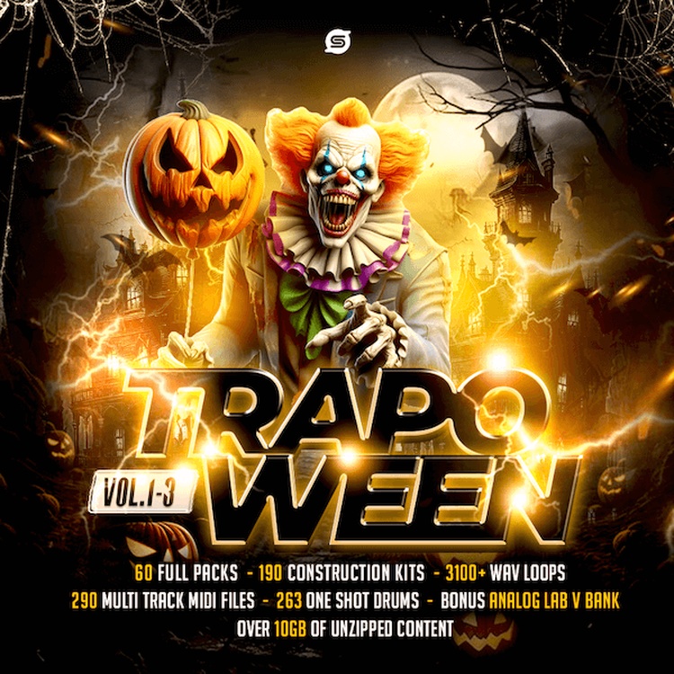 TrapOween Bundle Vol 1-3 by StudioTrapSounds