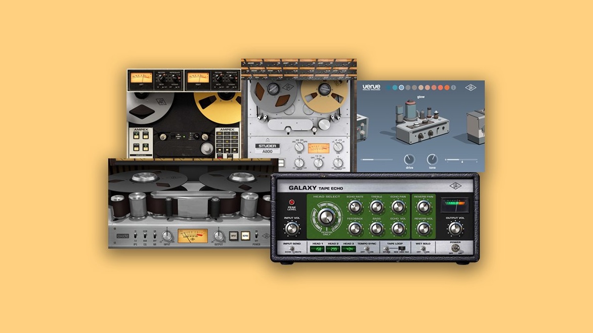 Save 92% on UAD Analog Tape Bundle: 5 plugins for  USD