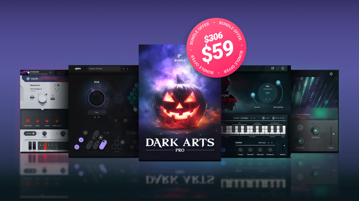 Halloween Flash Sale: Save up to 87% on UJAM’s Dark Arts plugin bundle