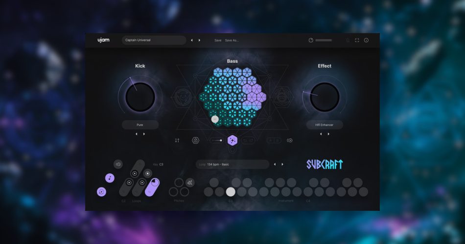 UJAM launches Subcraft sub-bass virtual instrument