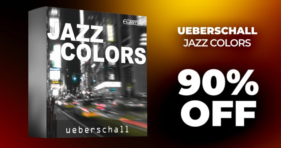 Save 90% on Jazz Colors loop library by Ueberschall