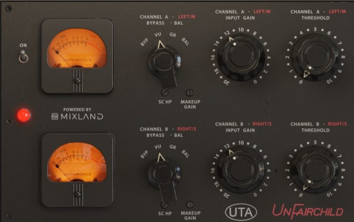 Undertone Audio UnFairchild 670M mkII input section