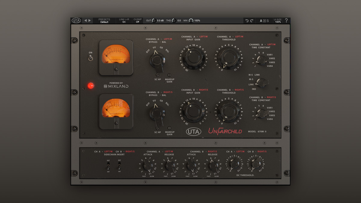 Review: UnFairchild 670M mkII compressor plugin by Undertone Audio