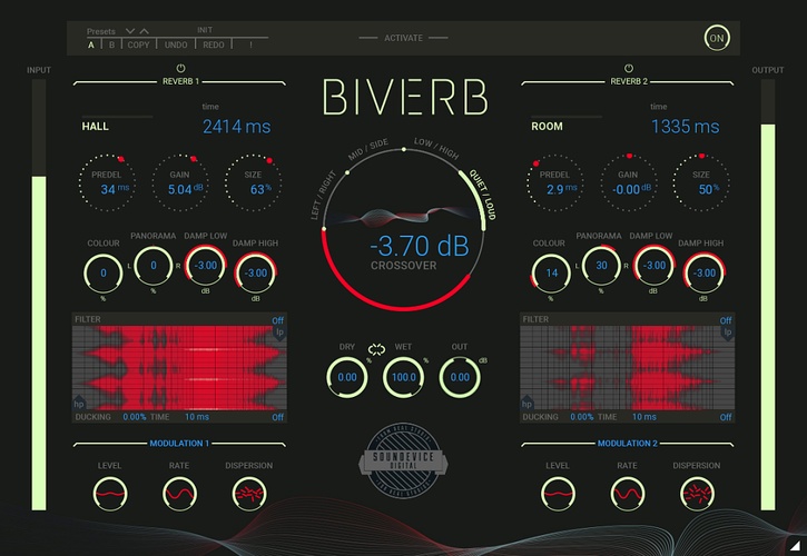 United Plugins releases Biverb dual-reverb effect plugin at intro offer