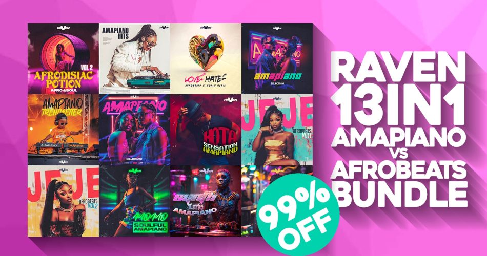 13-in-1 Amapiano vs Afrobeats Bundle by Raven on sale for $9.95 USD