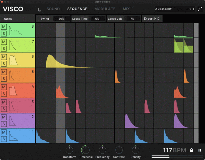 Visco sequencer