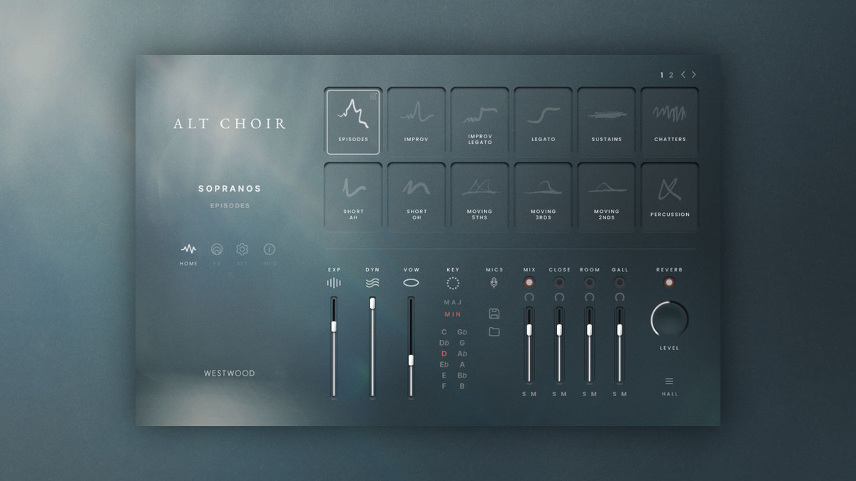 Westwood launches Alt Choir choir sample library for Kontakt