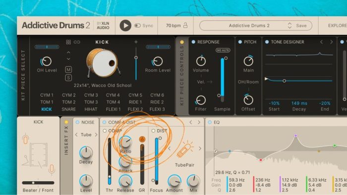 XLN Audio Addictive Drum 2.5 update