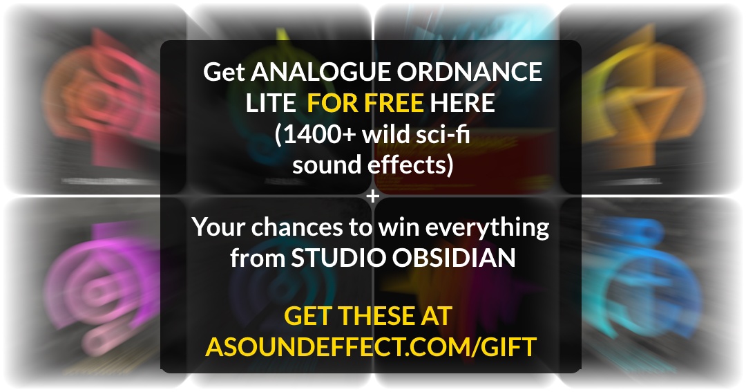 A Sound Effect offers free unique sci-fi sound library with 1400+ sounds