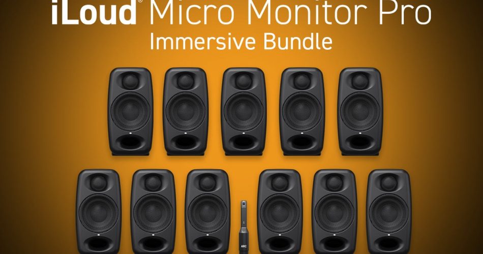 IK Multimedia launches iLoud Micro Monitor Pro Immersive Bundle 11