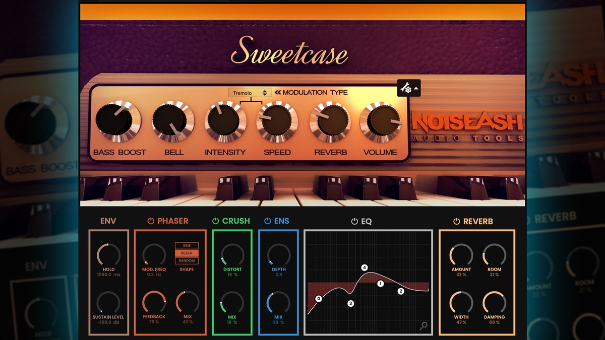 NoiseAsh updates Sweetcase EP free electric piano plugin to v1.5.0