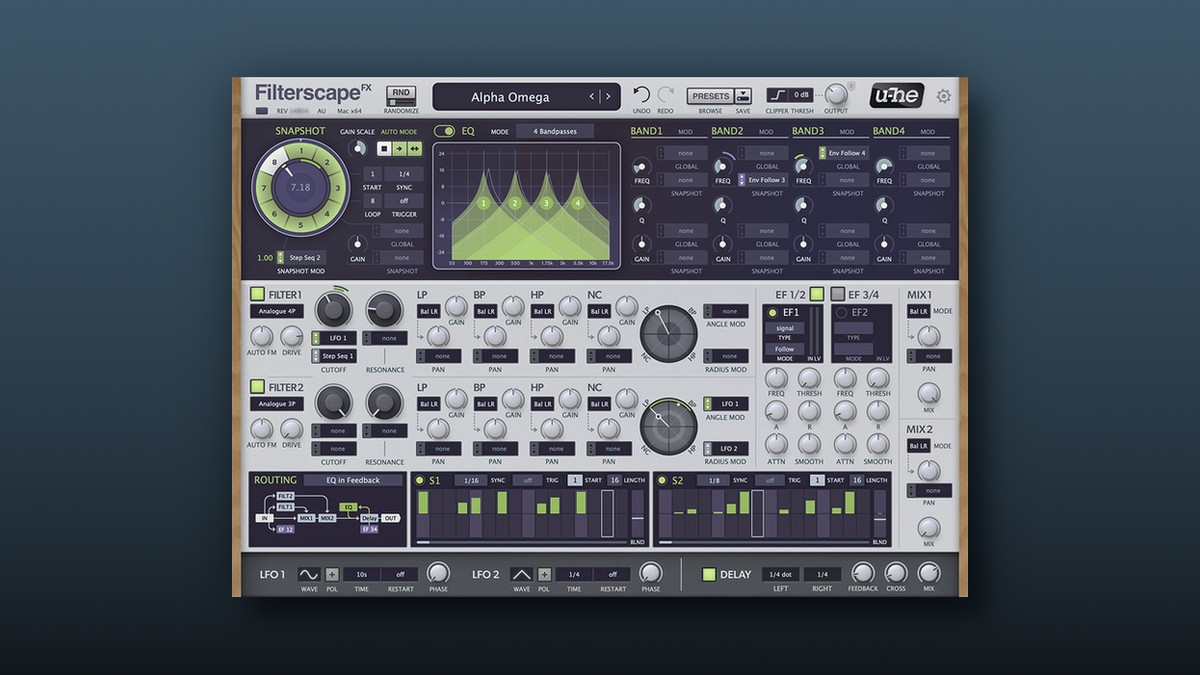 Filterscape plugin suite by u-he on sale at 25% OFF