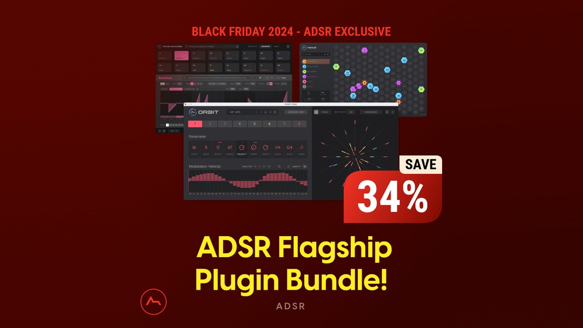 ADSR Black Friday Flagship Plugin Bundle: 3 plugins for  USD