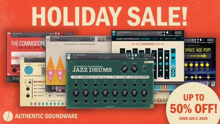 Authentic Soundware Holiday Sale