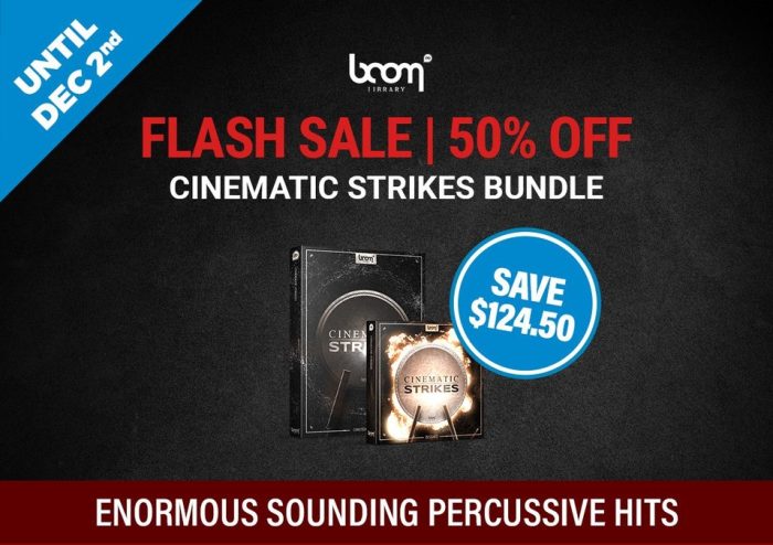 BOOM Library Cinematic Strikes Sale