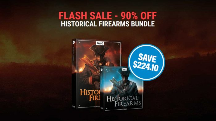 BOOM Library Historical Firearms Flash Sale