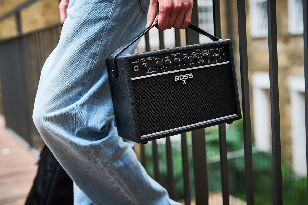 BOSS announces Katana-Mini X guitar amplifier