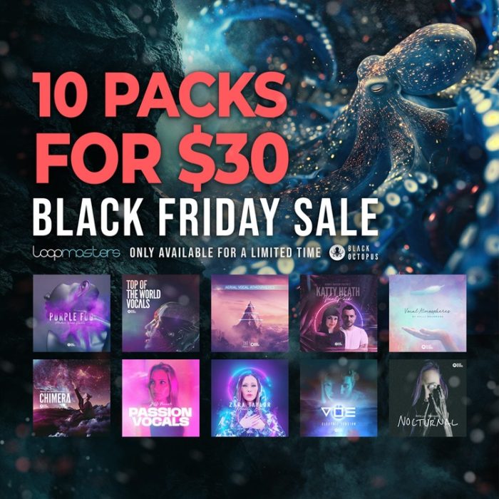 Black Octopus Sound Black Friday Vocal Bundle