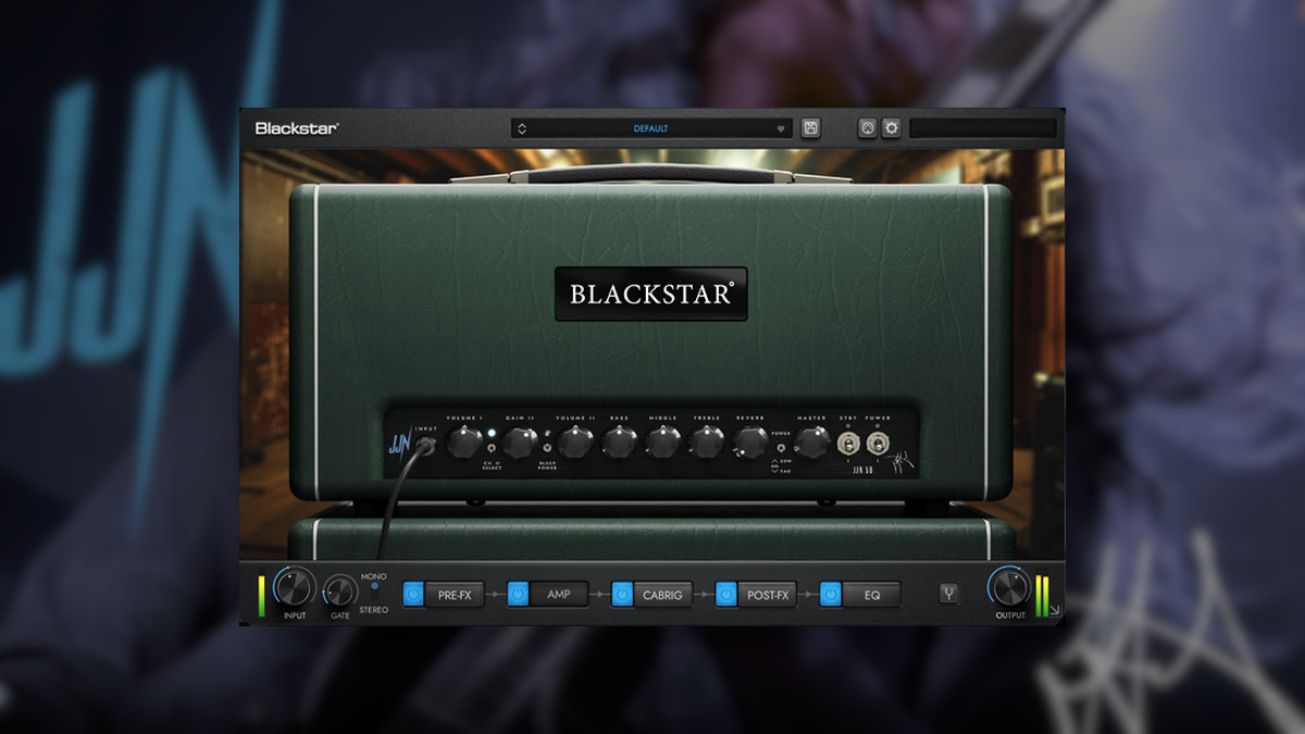 Blackstar launches JJN 50 signature BLUESPOWER guitar amp effect suite