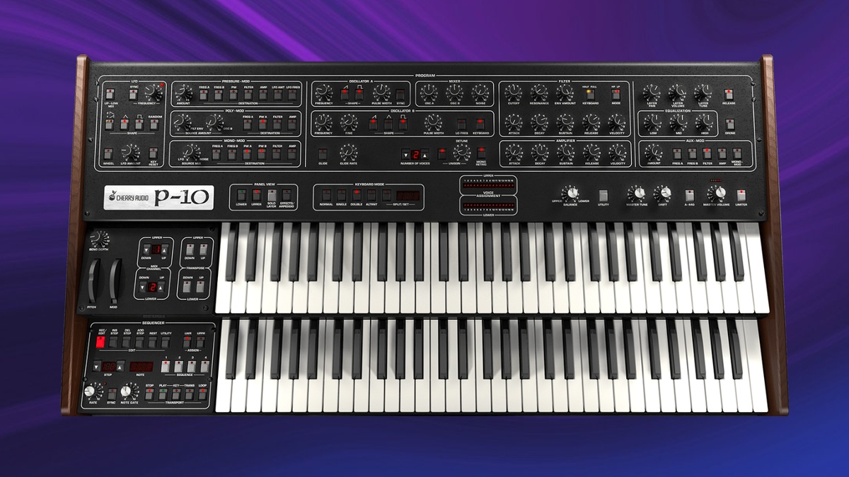 Cherry Audio releases P-10 software synthesizer