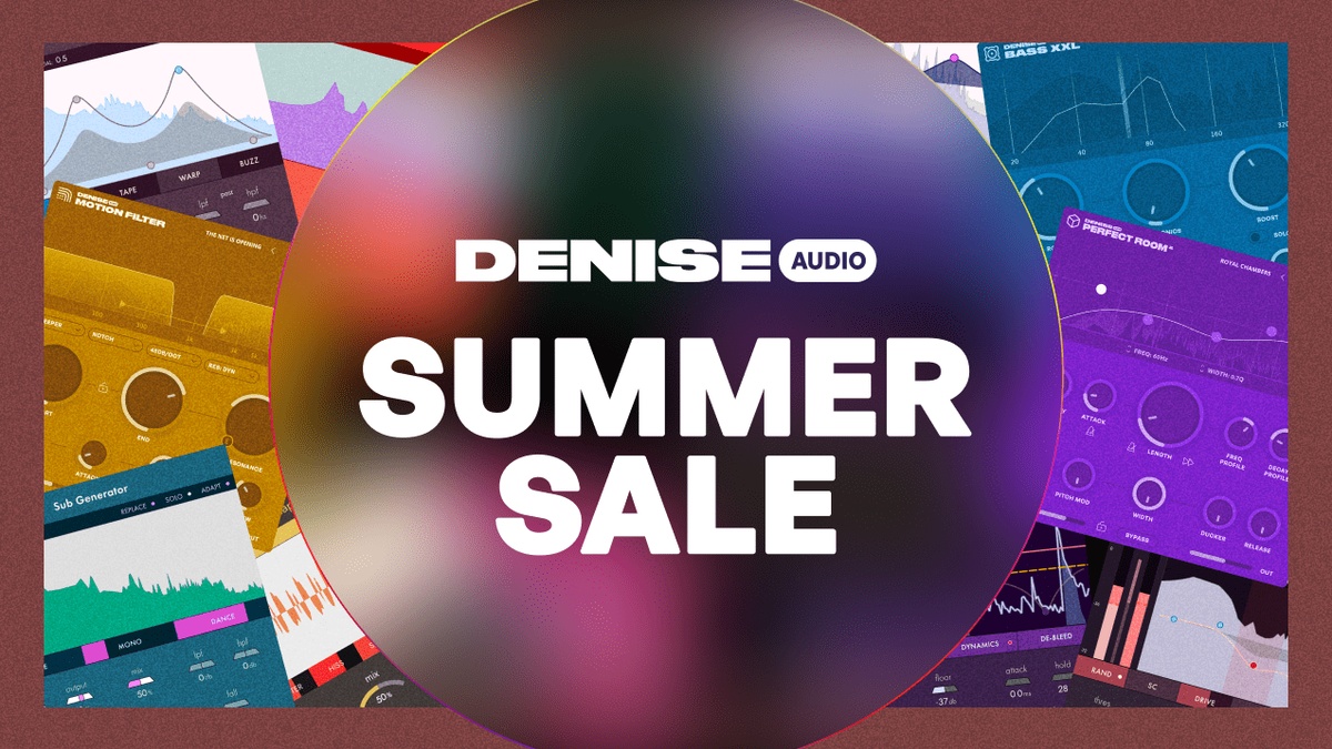 Denise Summer Sale: Save on unique and creative effect & synth plugins