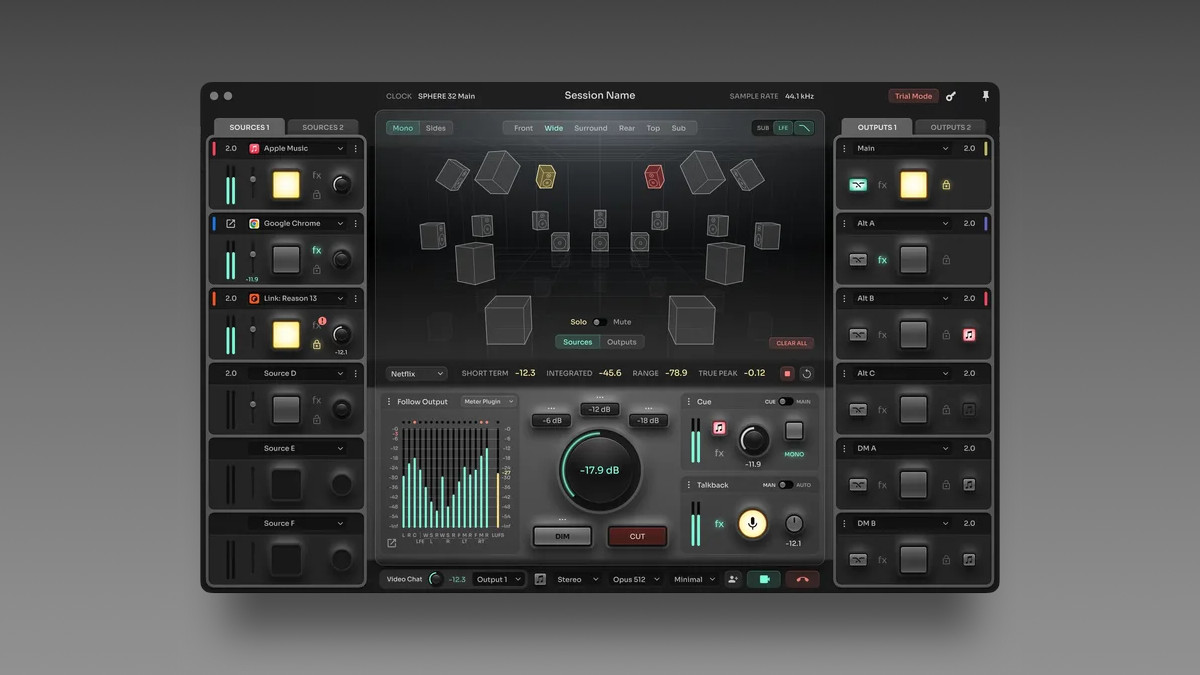 Ginger Audio updates Sphere to v2.0 with bass management, new Link plugin & more