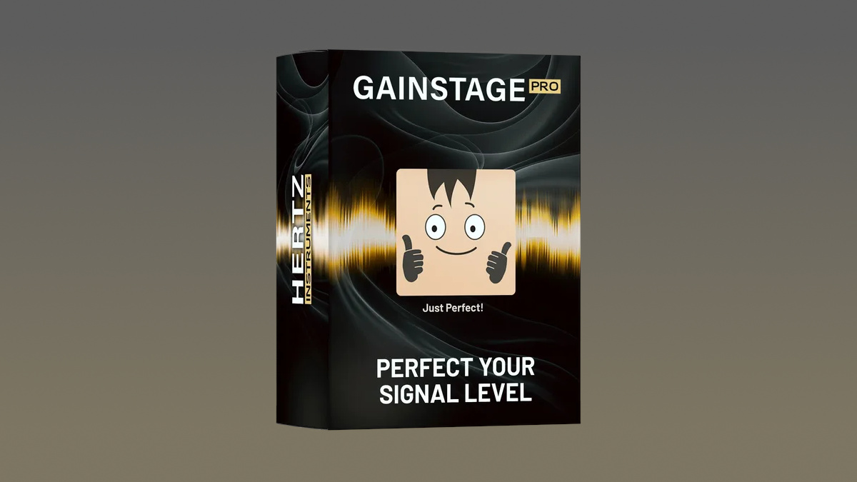 GainStage Pro utility plugin by Hertz Instruments