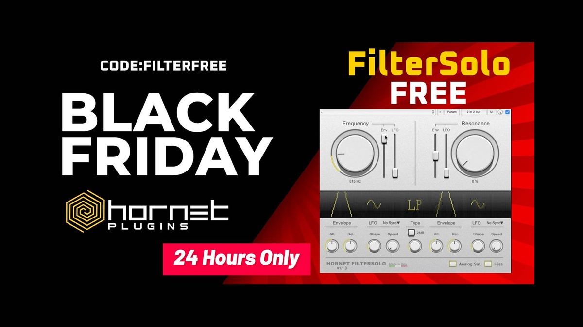 FREE: FilterSolo effect plugin by HoRNet Plugins (limited time)