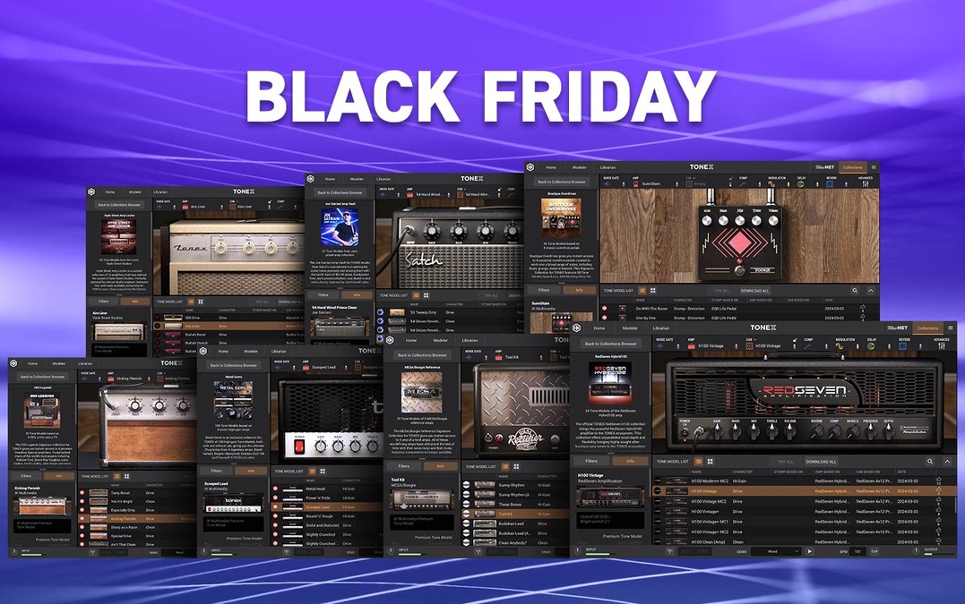 IK Multimedia launches Black Friday TONEX Signature Sale