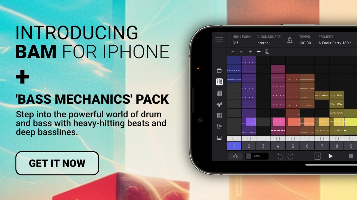 Imaginando launches BAM for iPhone + Bass Mechanics Expansion Pack