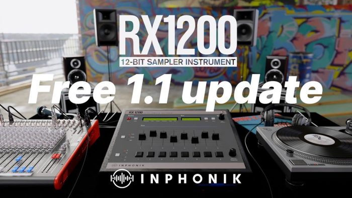 Inphonik RX1200 v1.1 update