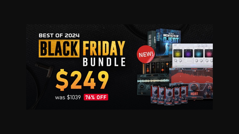 Joey Sturgis Tones launches Best of 2024 Black Friday Bundle