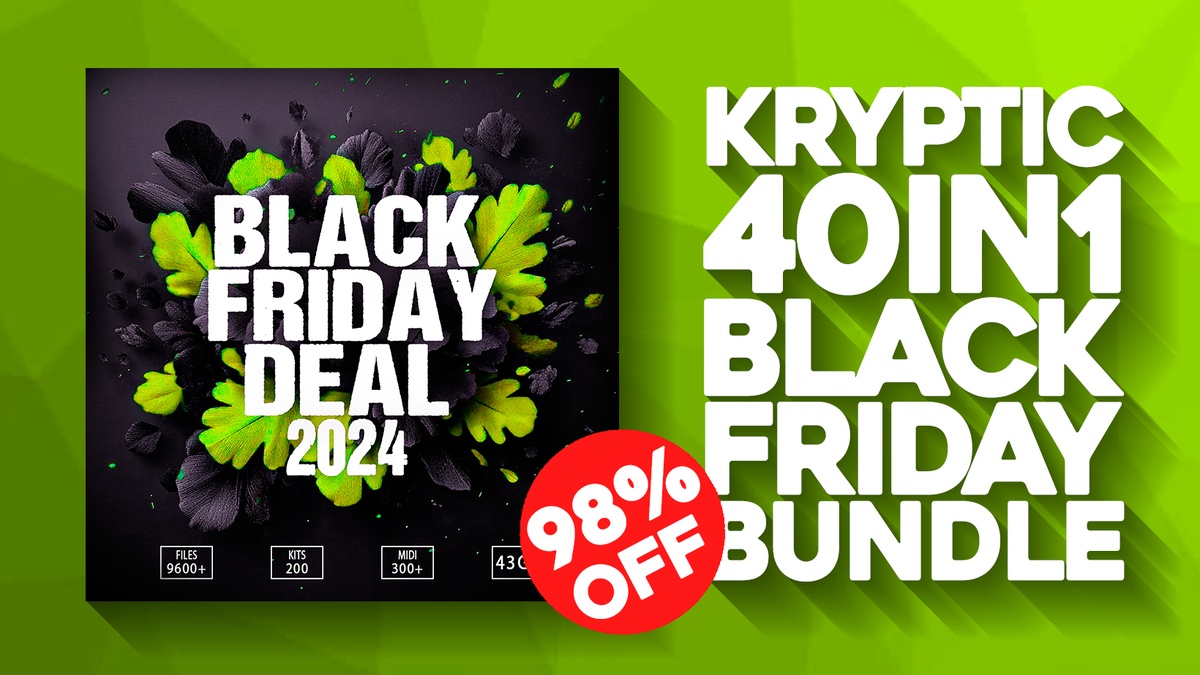 40-in-1 Black Friday Bundle by Kryptic Samples at VST Alarm