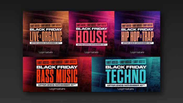 Loopmasters Black Friday Early Access Bundles